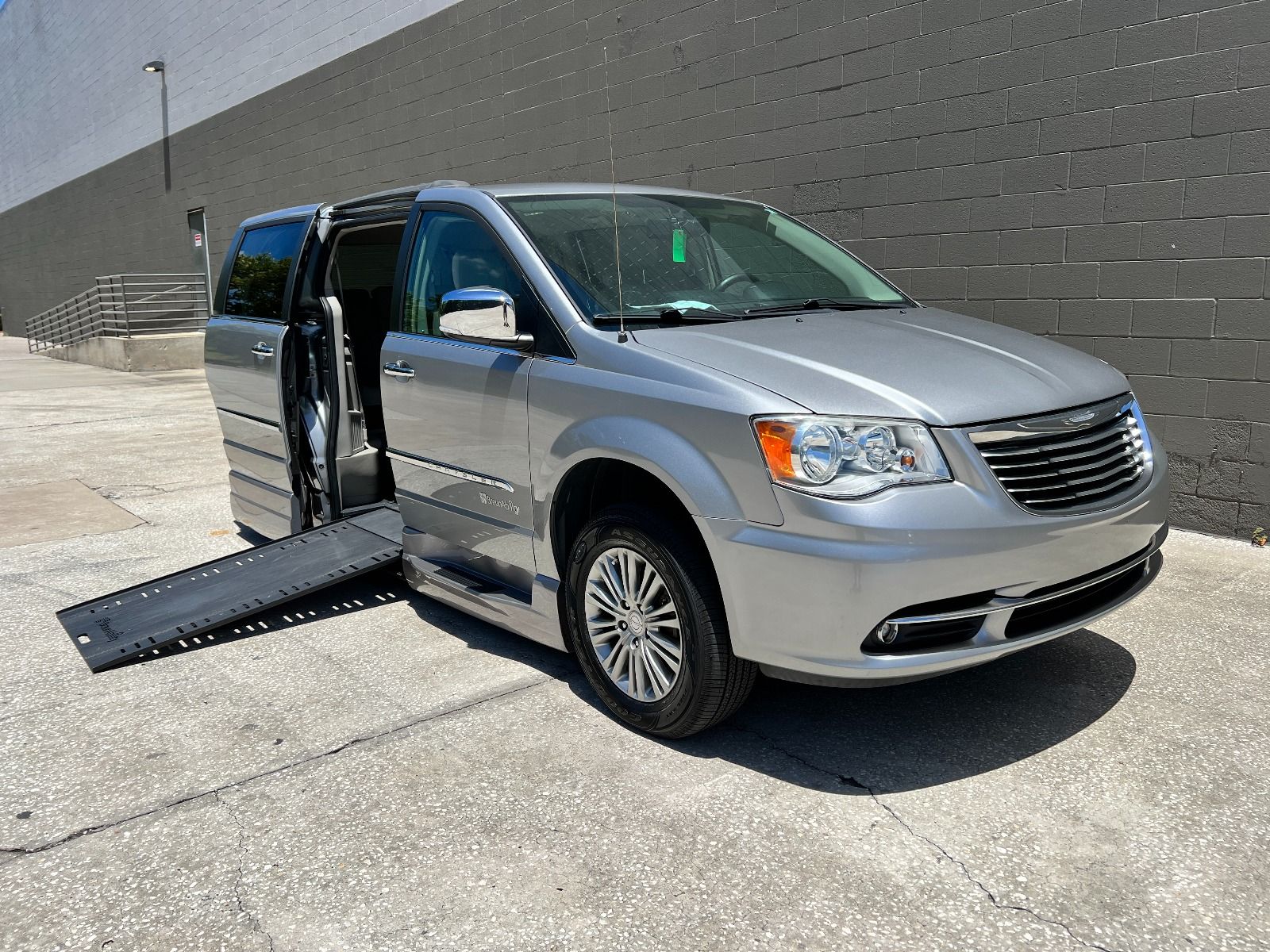 2016 Chrysler Town & Country wheelchair van, front angle
