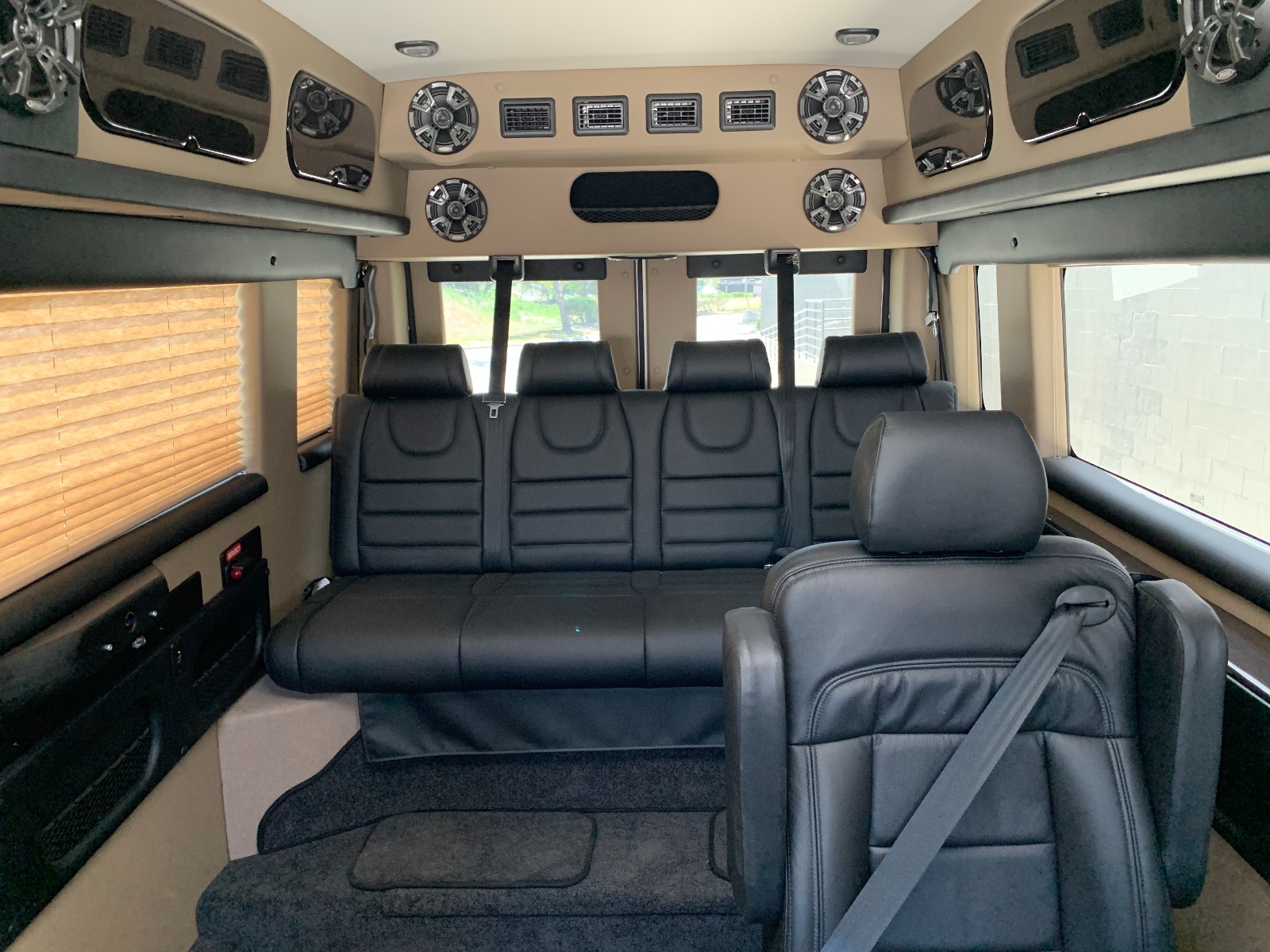 Interior of Ram ProMaster Full Size Wheelchair Van with Tempest XL-HT Conversion Interior of Ram ProMaster Full Size Wheelchair Van with Tempest XL-HT Conversion